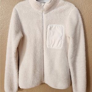 Tory Sport Cream Fleece Jacket S/P